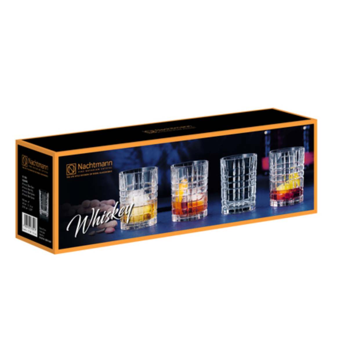 Nachtmann Square Whiskey Tumbler Set of 4 image number null